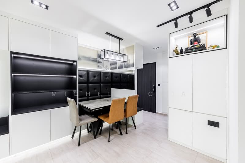334C Yishun Riverwalk, 334C Yishun Street 31, 3 Bedrooms, 990 sqft, HDB Flat For Sale, by Michelle Chia, 500066231 - Dining Room - PropertyGuru.com.sg