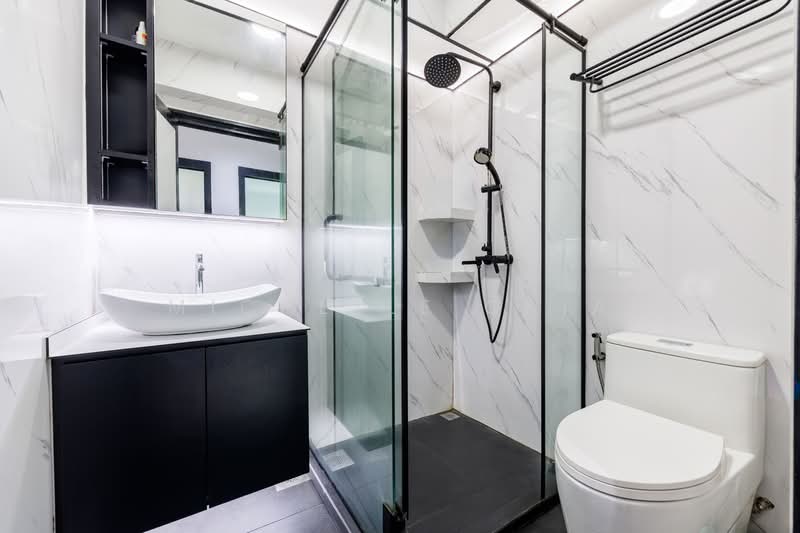 334C Yishun Riverwalk, 334C Yishun Street 31, 3 Bedrooms, 990 sqft, HDB Flat For Sale, by Michelle Chia, 500066231 - Common Bathroom - PropertyGuru.com.sg