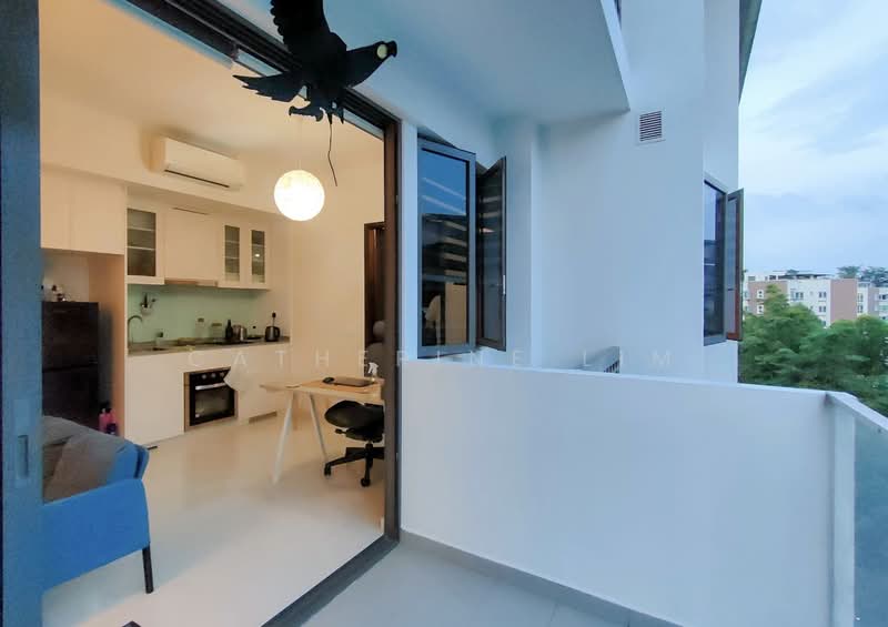 The Inflora, 51 Flora Drive, 1 Bedroom, 474 sqft, Condominium For Rent, by Catherine Lim, 500066362 - Kitchen - PropertyGuru.com.sg