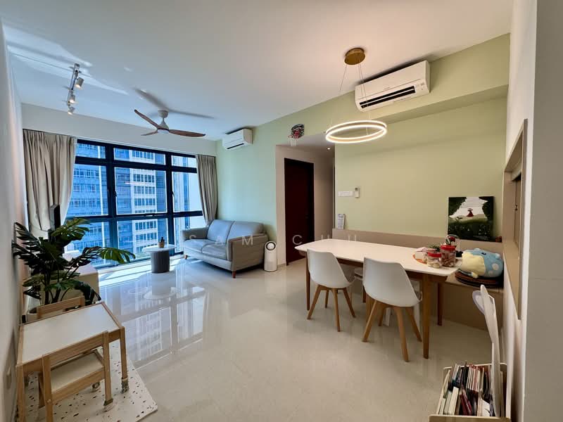 City Square Residences Condominium For Sale at S$ 1,930,000 | PropertyGuru Singapore - Living Room