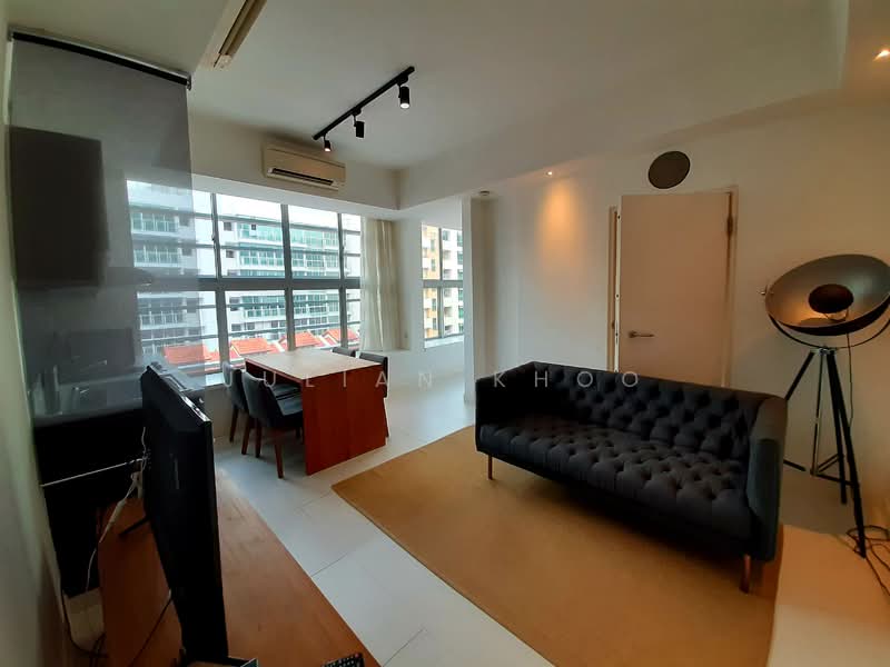 Lotus at Paya Lebar, 11 Paya Lebar Road, 2 Bedrooms, 826 sqft, Apartment For Rent, by Julian Khoo, 500066371 - Living Room - PropertyGuru.com.sg