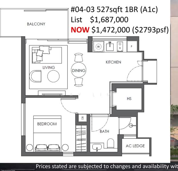 10 Evelyn Condominium For Sale at S$ 1,290,000 | PropertyGuru Singapore