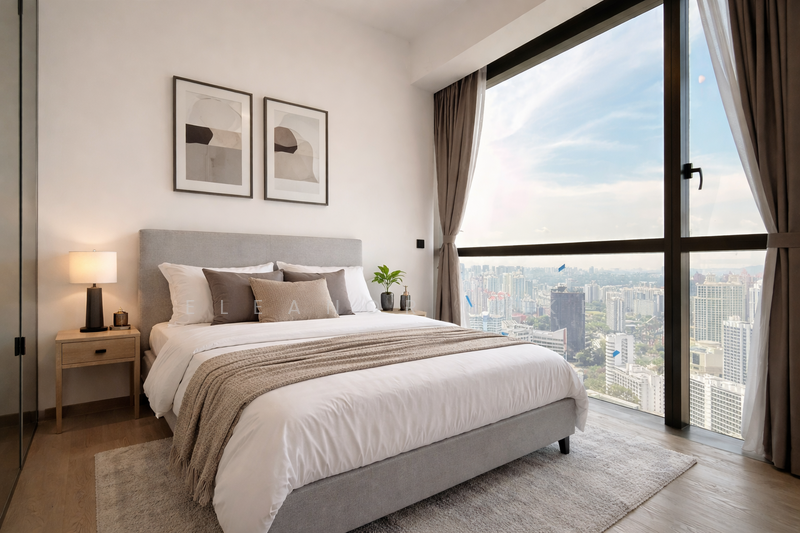 The Landmark, 173 Chin Swee Road, 2 Bedrooms, 678 sqft, Condominium For Rent, by Eleanor Loke, 500066457 - Bedroom (virtual 3D) - PropertyGuru.com.sg