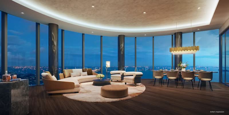 Newport Residences Condominium For Sale at S$ 1,359,000 | PropertyGuru Singapore - Living Area