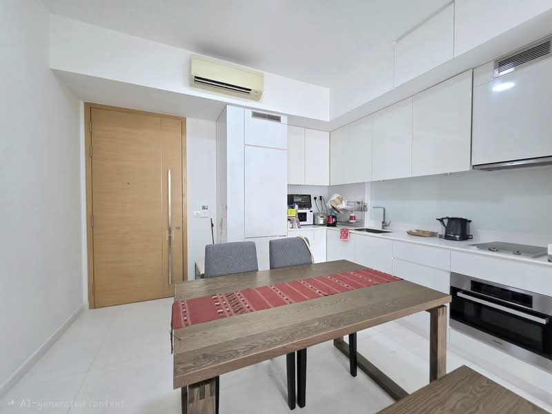 RV Residences, 467 River Valley Road, 2 Bedrooms, 689 sqft, Condominium For Rent, by Hazel Teo, 500066474 - Kitchen - PropertyGuru.com.sg