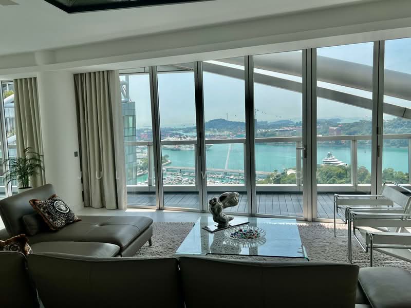 Reflections at Keppel Bay Condominium For Sale at S$ 23,000,000 | PropertyGuru Singapore - Living Room