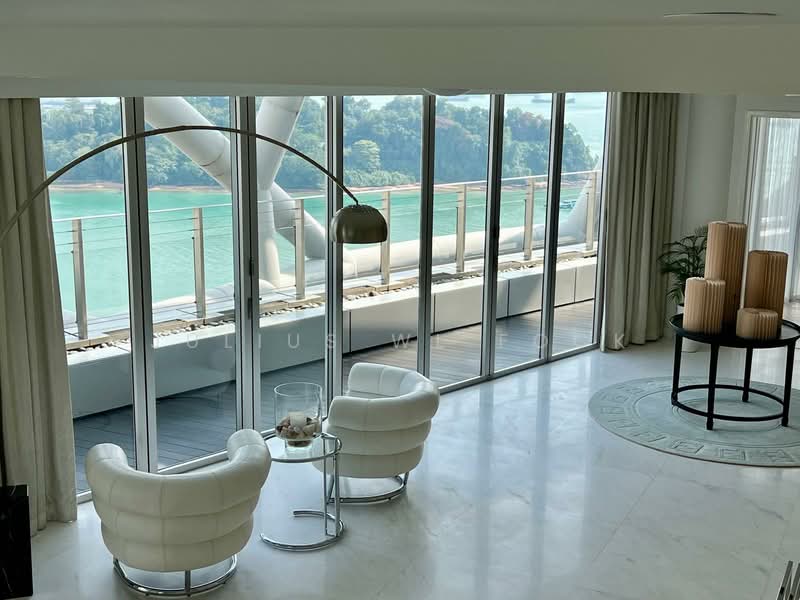 Reflections at Keppel Bay Condominium For Sale at S$ 23,000,000 | PropertyGuru Singapore - Living Room