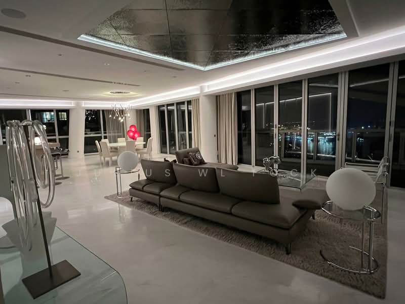 Reflections at Keppel Bay Condominium For Sale at S$ 23,000,000 | PropertyGuru Singapore - Living Room