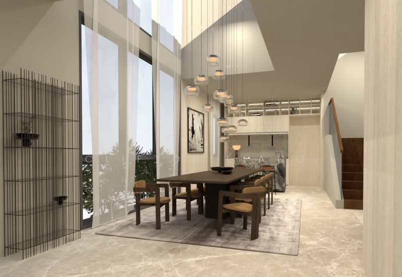 ⚡️New Semi-D + Basement, Clifton Vale, 6 Bedrooms, 8,000 sqft, Semi-Detached House For Sale, by Clifton Liang, 500066519 - Dining Room - PropertyGuru.com.sg