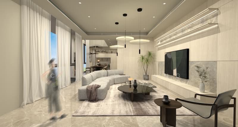 ⚡️Clifton New Semi-D Semi-Detached House For Sale at S$ 9,900,000 | PropertyGuru Singapore - Living Room