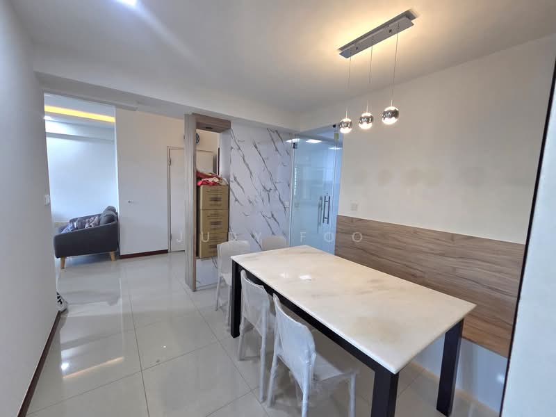 417A Fernvale Link, 417A Fernvale Link, 3 Bedrooms, 1,012 sqft, HDB Flat For Rent, by Judy Foo, 500066521 - Dining Room - PropertyGuru.com.sg