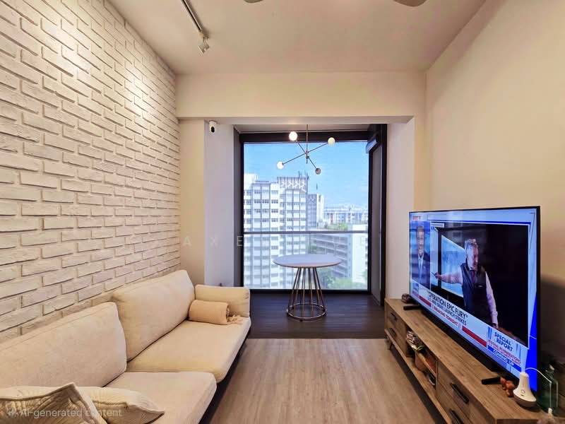 Skies Miltonia Condominium For Sale at S$ 980,000 | PropertyGuru Singapore - Living Room