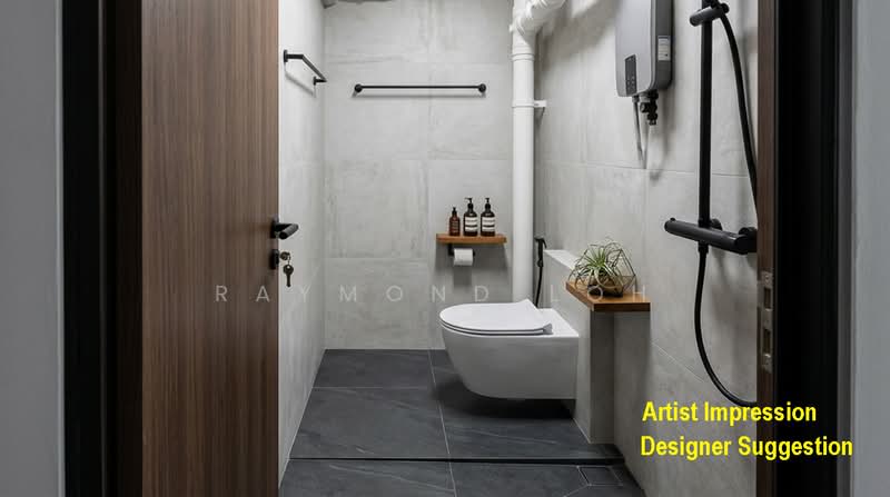 2 Jalan Bukit Ho Swee, 2 Jalan Bukit Ho Swee, 1 Bedroom, 366 sqft, HDB Flat For Rent, by Raymond Loh, 500066560 - Bathroom - PropertyGuru.com.sg