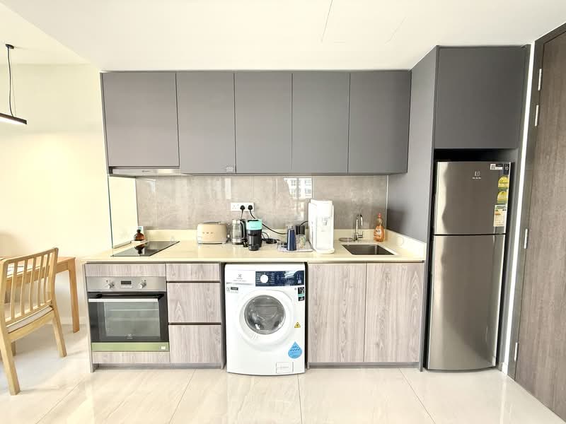 Riverfront Residences, 41 Hougang Avenue 7, 2 Bedrooms, 603 sqft, Condominium For Rent, by Jasmine Teo, 500066577 - Kitchen - PropertyGuru.com.sg