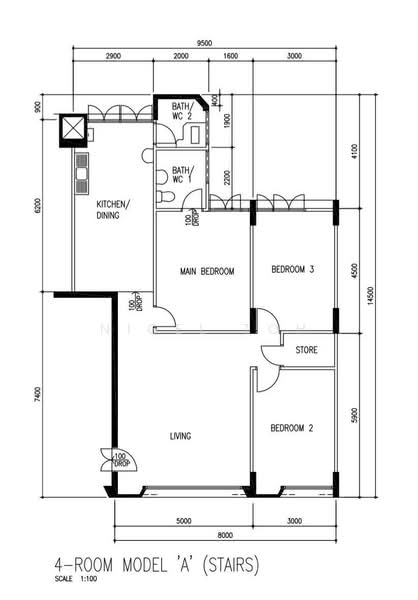 117 Clementi Street 13 HDB Flat For Sale at S$ 780,000 | PropertyGuru Singapore