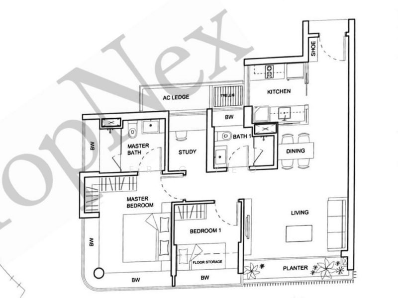 NV Residences, 95 Pasir Ris Grove, 2 Bedrooms, 904 sqft, Condominium For Rent, by Eric Yeo, 500066634 - PropertyGuru.com.sg