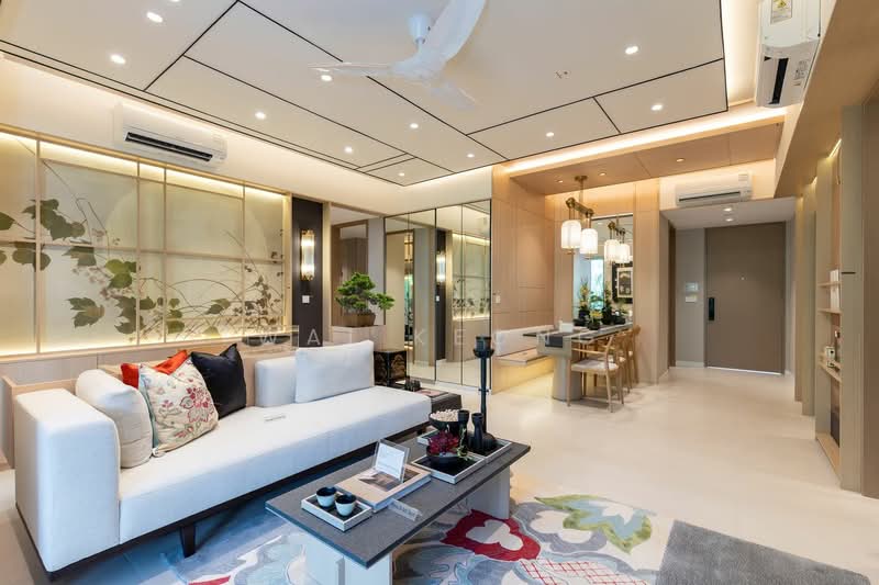 Zyon Grand Condominium For Sale at S$ 2,740,000 | PropertyGuru Singapore - Living Room