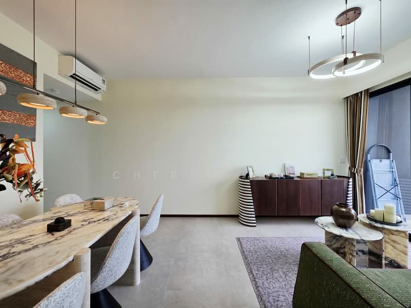 Lentor Modern, Lentor Central, 3 Bedrooms, 990 sqft, Condominium For Rent, by Cheryl Tan, 500066652 - Dining Room - PropertyGuru.com.sg