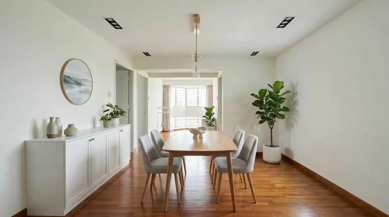 103 Jurong East Street 13, 103 Jurong East Street 13, 3 Bedrooms, 1,291 sqft, HDB Flat For Sale, by Alvin Tan, 500066671 - Dining Room - ai inspired - PropertyGuru.com.sg
