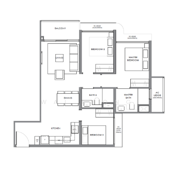 River Modern Condominium For Sale at S$ 2,673,000 | PropertyGuru Singapore