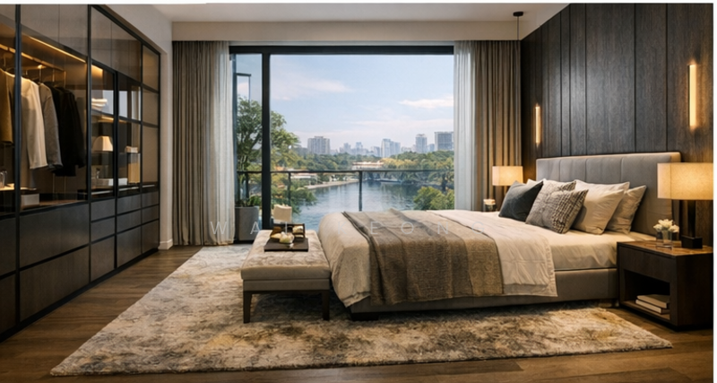River Modern Condominium For Sale at S$ 2,673,000 | PropertyGuru Singapore - Bedroom