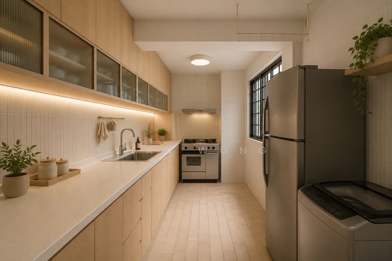 22 Saint George's Road, 22 Saint George's Road, 3 Bedrooms, 1,270 sqft, HDB Flat For Sale, by Yian Wong, 500066749 - Kitchen - PropertyGuru.com.sg