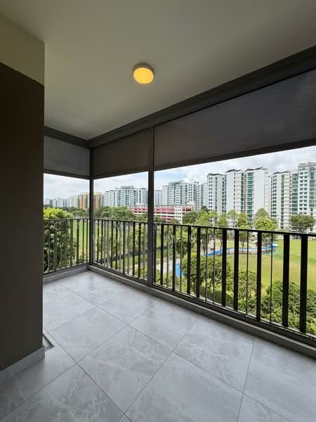 Northwave EC, 111 Woodlands View, 3 Bedrooms, 979 sqft, Executive Condominium For Rent, by Carmen Chai Wai Mun, 500066805 - Balcony - PropertyGuru.com.sg