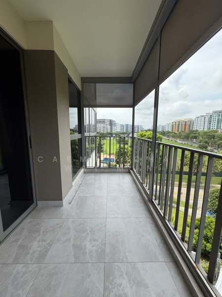 Northwave EC, 111 Woodlands View, 3 Bedrooms, 979 sqft, Executive Condominium For Rent, by Carmen Chai Wai Mun, 500066805 - Balcony - PropertyGuru.com.sg