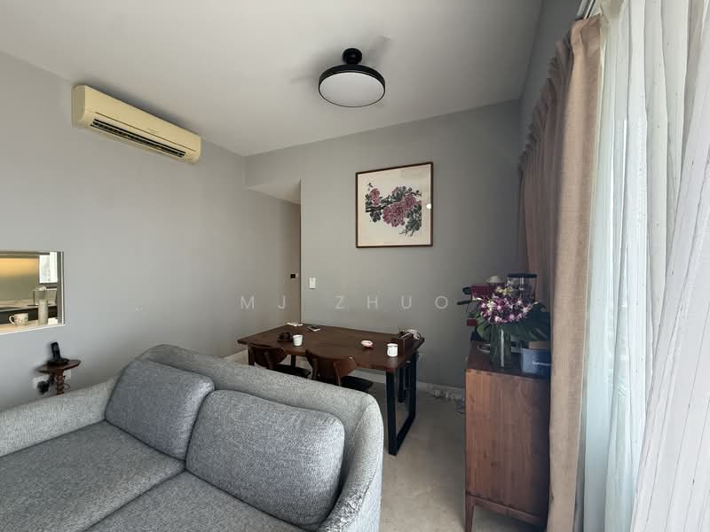 Alex Residences, 28 Alexandra View, 3 Bedrooms, 1,023 sqft, Apartment For Rent, by MJ Zhuo, 500066954 - Living Room - PropertyGuru.com.sg