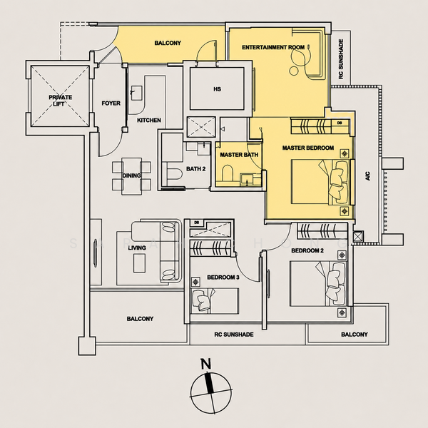 Onze @ Tanjong Pagar, 11 Kee Seng Street, 3 Bedrooms, 1,141 sqft, Apartment For Sale, by Sarah Chong, 500067028 - PropertyGuru.com.sg