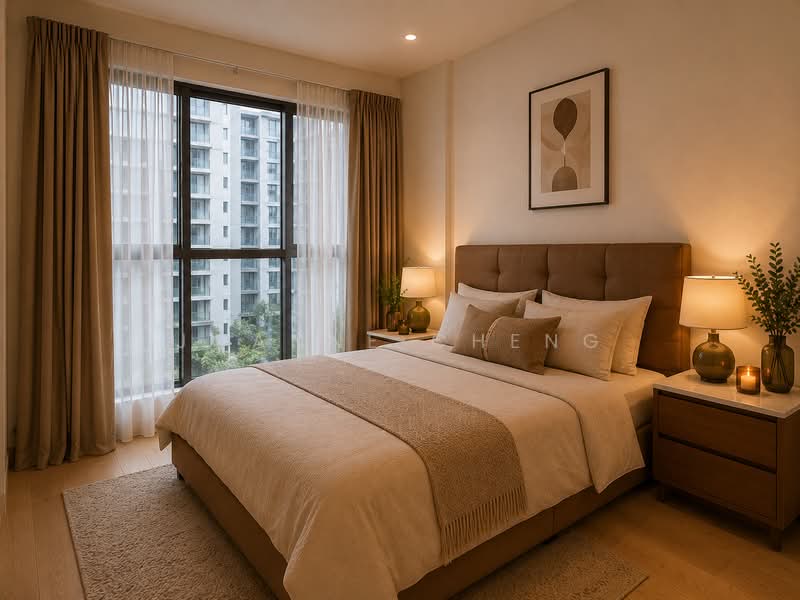 JadeScape, 2 Shunfu Road, 2 Bedrooms, 764 sqft, Condominium For Sale, by Joanne Cheng, 500067140 - Bedroom with ID illustration - PropertyGuru.com.sg