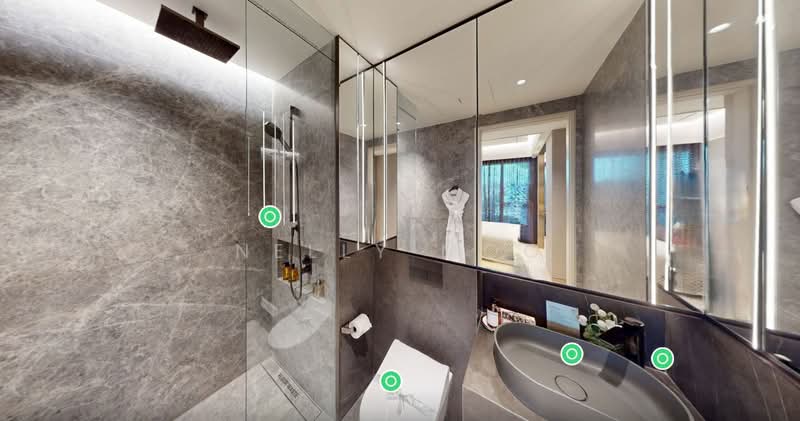 W Residences Marina View - Singapore Condominium For Sale at S$ 1,880,000 | PropertyGuru Singapore - Bathroom