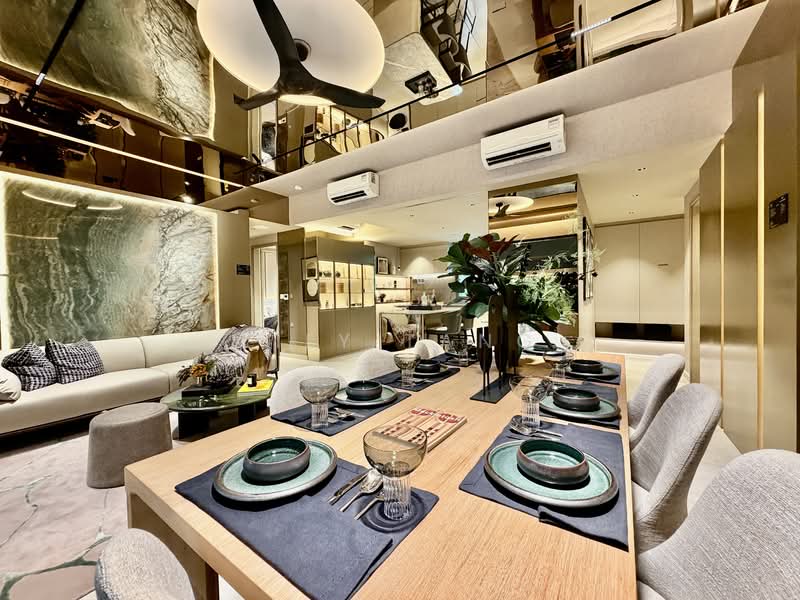 River Modern Condominium For Sale at S$ 4,588,000 | PropertyGuru Singapore - Living Room