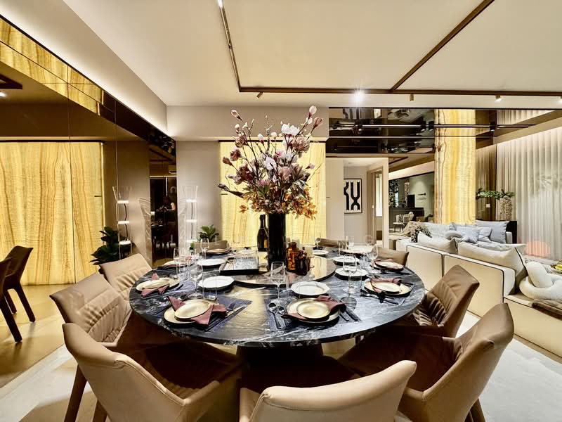 River Modern Condominium For Sale at S$ 4,588,000 | PropertyGuru Singapore - Dining Room