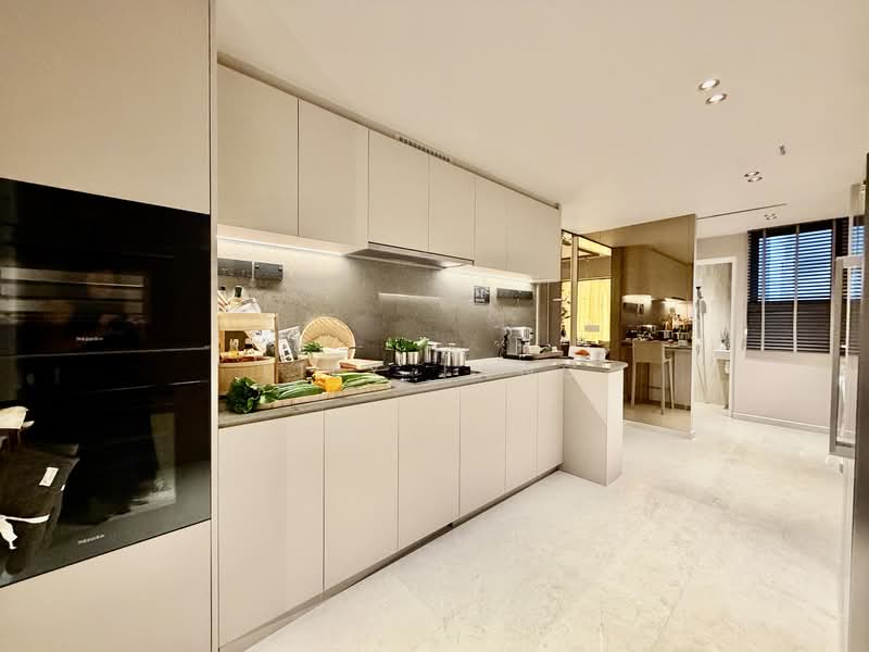 River Modern Condominium For Sale at S$ 4,588,000 | PropertyGuru Singapore - Kitchen