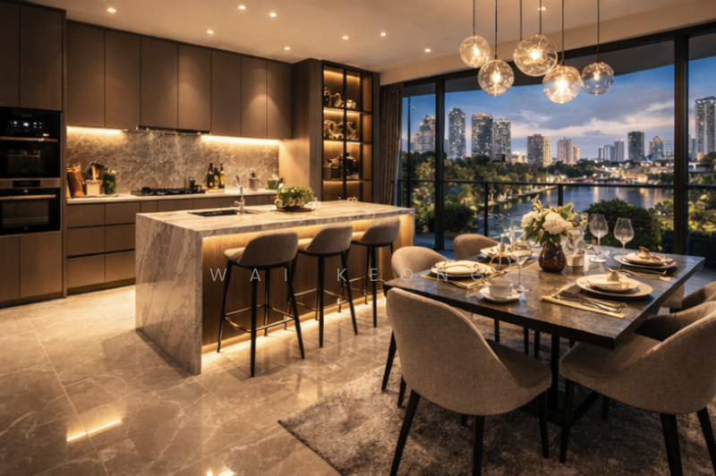 CanningHill Piers Condominium For Sale at S$ 3,503,000 | PropertyGuru Singapore - Kitchen