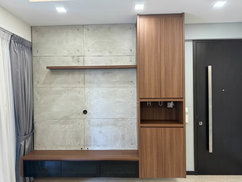 Sims Urban Oasis, 18 Sims Drive, 3 Bedrooms, 1,033 sqft, Condominium For Rent, by Asthee Chua, 500067348 - Living Room - PropertyGuru.com.sg