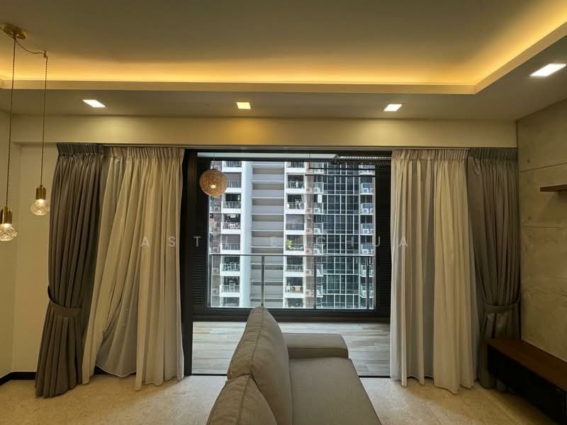Sims Urban Oasis, 18 Sims Drive, 3 Bedrooms, 1,033 sqft, Condominium For Rent, by Asthee Chua, 500067348 - Living Room - PropertyGuru.com.sg