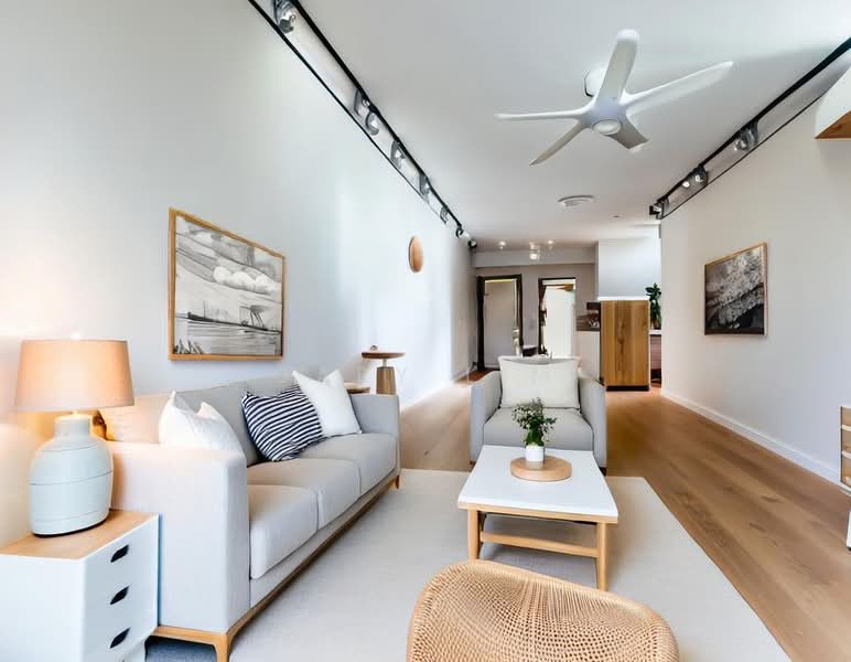 Eastpoint Green Condominium For Sale at S$ 1,170,000 | PropertyGuru Singapore - Living Room