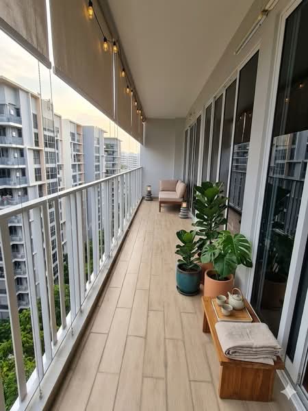 Forestville, 28 Woodlands Drive 16, 5 Bedrooms, 1,496 sqft, Executive Condominium For Sale, by Aw Kai Xin, 500067423 - Balcony - PropertyGuru.com.sg