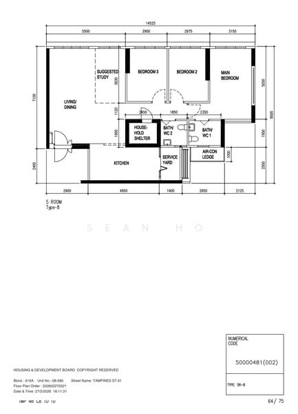 For Sale 619A Tampines Street 61