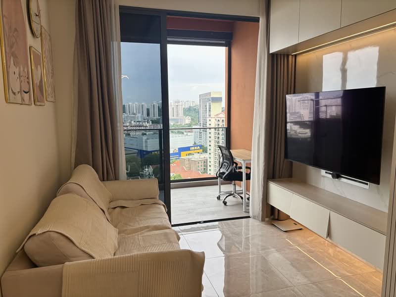 Stirling Residences, 23 Stirling Road, 2 Bedrooms, 635 sqft, Condominium For Sale, by JJ Huang, 500067537 - Living Room - PropertyGuru.com.sg