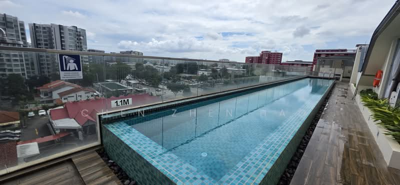Park Residences Kovan, 831 Upper Serangoon Road, 1 Bedroom, 323 sqft, Apartment For Rent, by Chen Zhen Hao, 500067667 - Roof Top Lap Pool - PropertyGuru.com.sg