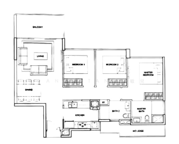 Parc Centros Condominium For Sale at S$ 1,750,000 | PropertyGuru Singapore