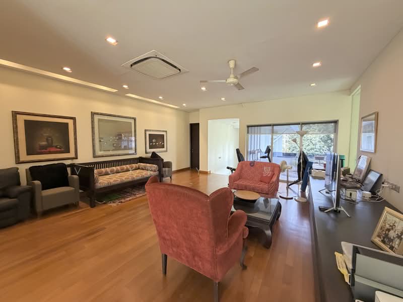 ✅ MODERN ✅ WIDE FRONTAGE ✅ LUSH GREENS Good Class Bungalow For Sale at S$ 43,000,000 | PropertyGuru Singapore - Living Room