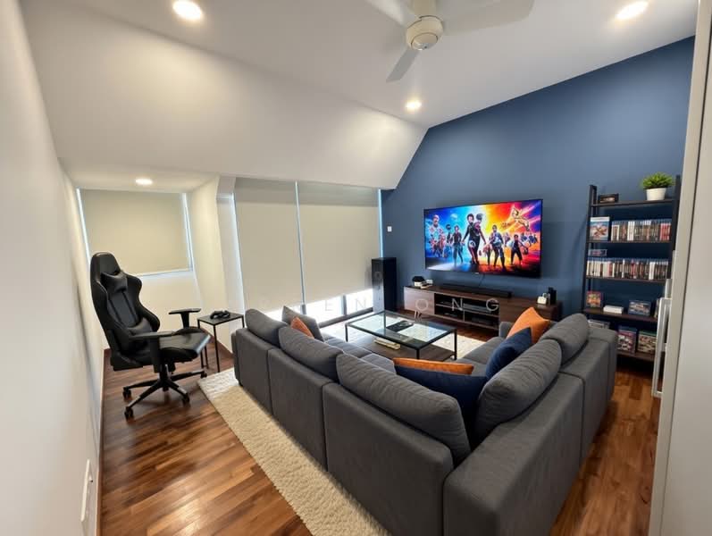 Jalan Chengkek - Freehold Inter Terrace | Rebuilt to Max GFA Terraced House For Sale at S$ 6,600,000 | PropertyGuru Singapore - Living Room