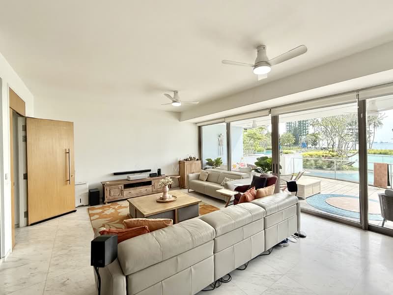 The Coast at Sentosa Cove Condominium For Sale at S$ 4,680,000 | PropertyGuru Singapore - Living Room