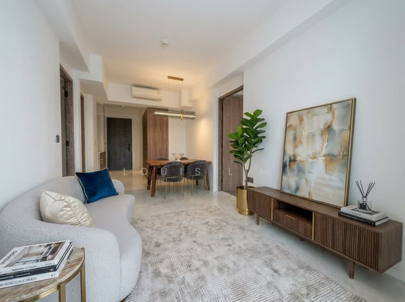 Sceneca Residence, Tanah Merah Kechil Link, 2 Bedrooms, 689 sqft, Condominium For Sale, by Louis Lim, 500067892 - Living Room - PropertyGuru.com.sg