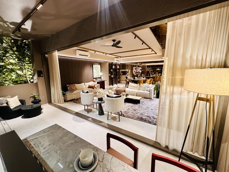 River Modern Condominium For Sale at S$ 5,995,000 | PropertyGuru Singapore - Living Room
