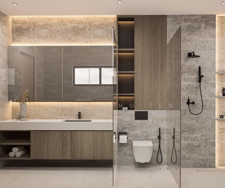 🏠 Luxury & Elegant 4 Levels Bungalow At D15 East Coast Detached House For Sale at S$ 14,000,000 | PropertyGuru Singapore - Bathroom